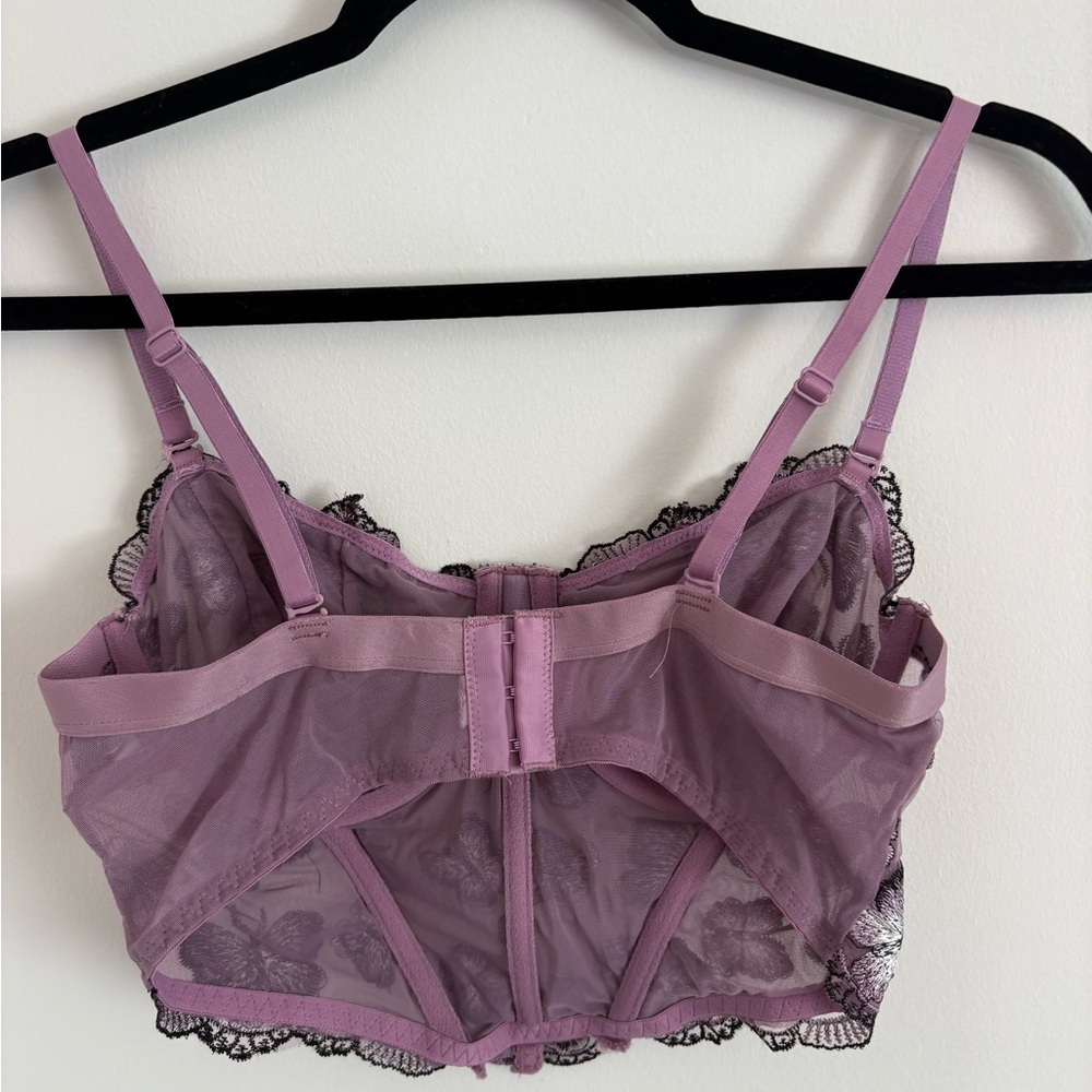 Purple Lace Bralette